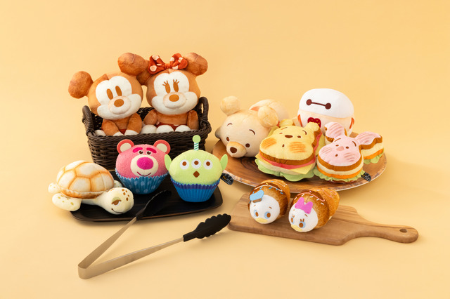 「ディズニー＆ピクサー」ミッキーやプーたちが“パン”に♪ ぬいぐるみ新シリーズ「Nuiパン」登場