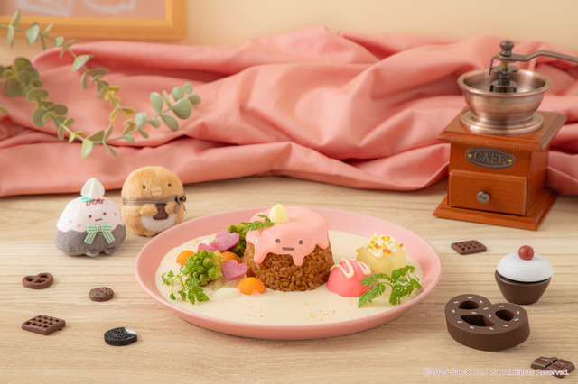 「すみっコぐらし」バレンタインデーの季節にチョコをお届け♪ テーマカフェ「喫茶すみっコ」開催