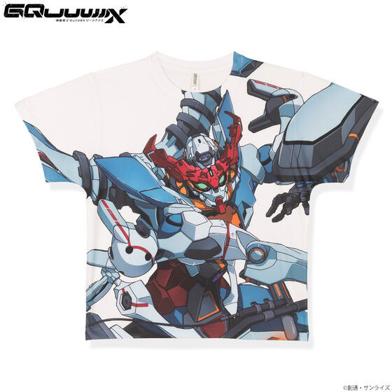 ガンダム「GQuuuuuuX」謎の最新鋭モビルスーツを堂々デザイン！ 大胆なTシャツやロゴアクスタなど登場♪