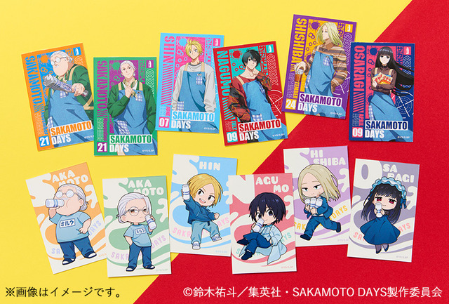 「SAKAMOTO DAYS」坂本やシン、南雲がエプロンでかわカッコいい♪ ローソンコラボグッズ登場