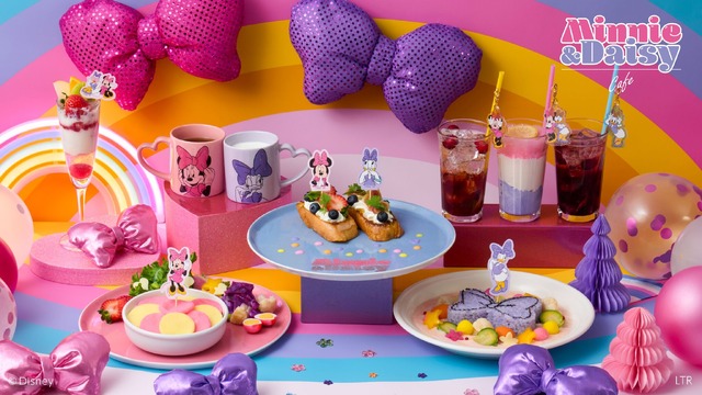 「ディズニー」“Girls Party”がコンセプト！ ミニー＆デイジーのスペシャルカフェが期間限定オープン