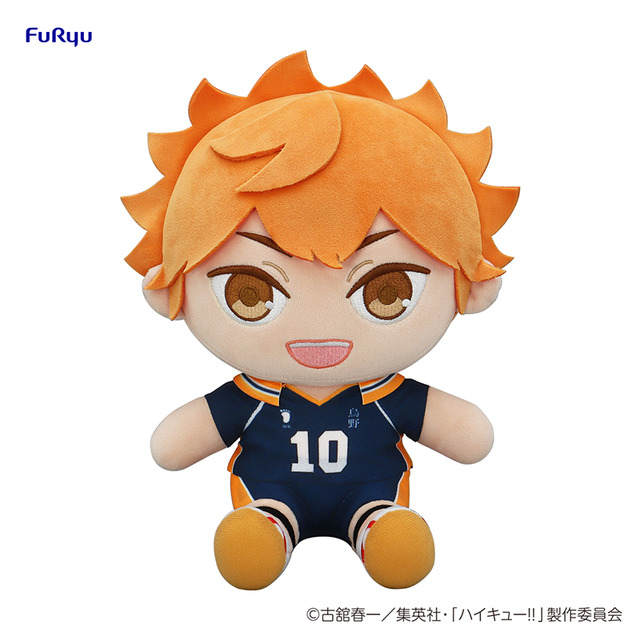 ハイキュー!!」日向、影山がビッグサイズの“ぬいもっち”に
