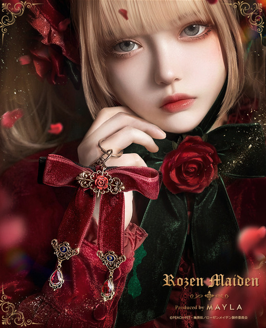 ローゼンメイデン」水銀燈、真紅、雪華綺晶をラグジュアリーに表現