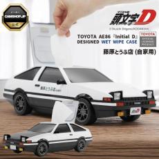 頭文字D」ハチロク型のウェットティッシュケース、涼介“マツダRX-7”の