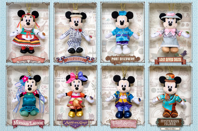 8種類のミッキーぬいぐるみがどれもかわいい♪ 東京ディズニーシー25
