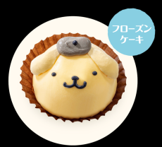 ポムポムプリンのお顔ケーキが可愛い♪ ポムポムプリン×全国の魚べい