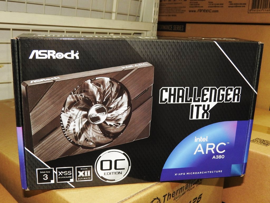 インテルの新型GPU「Arc A380」搭載ビデオカードが本日22日デビュー