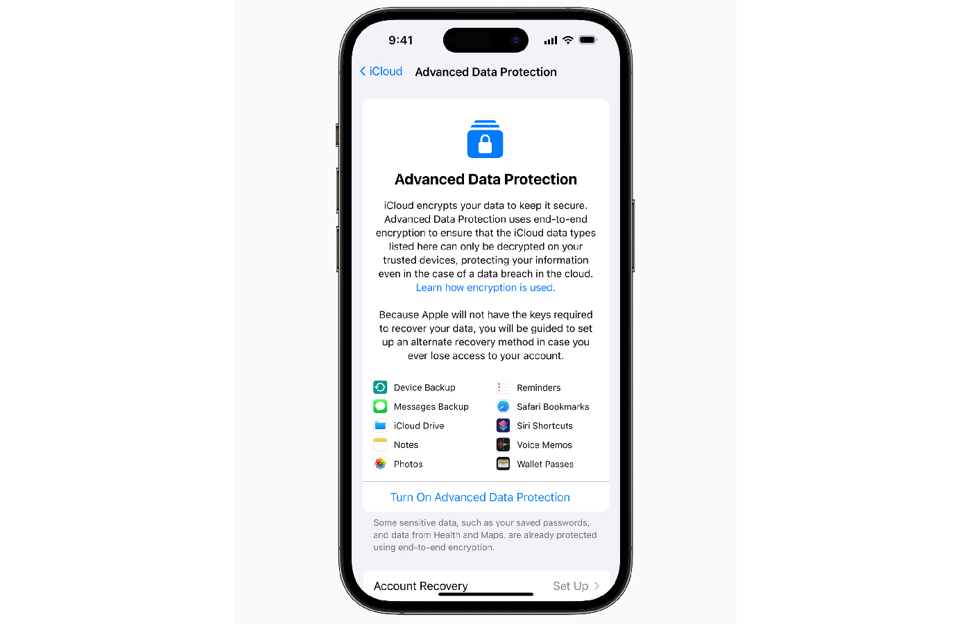 Apple、クラウドデータの保護を強化する新たなセキュリティー機能を発表