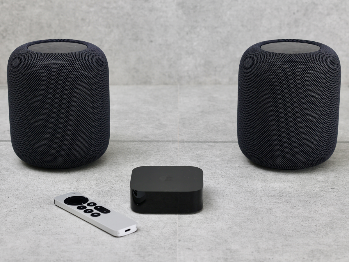 35％OFF】 Apple TV 4K と HomePod 2台 内1台は訳あり セット lambda