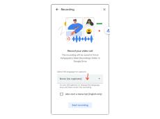 グーグル、「Google Meet」の録画にキャプションを含めることができる機能を追加