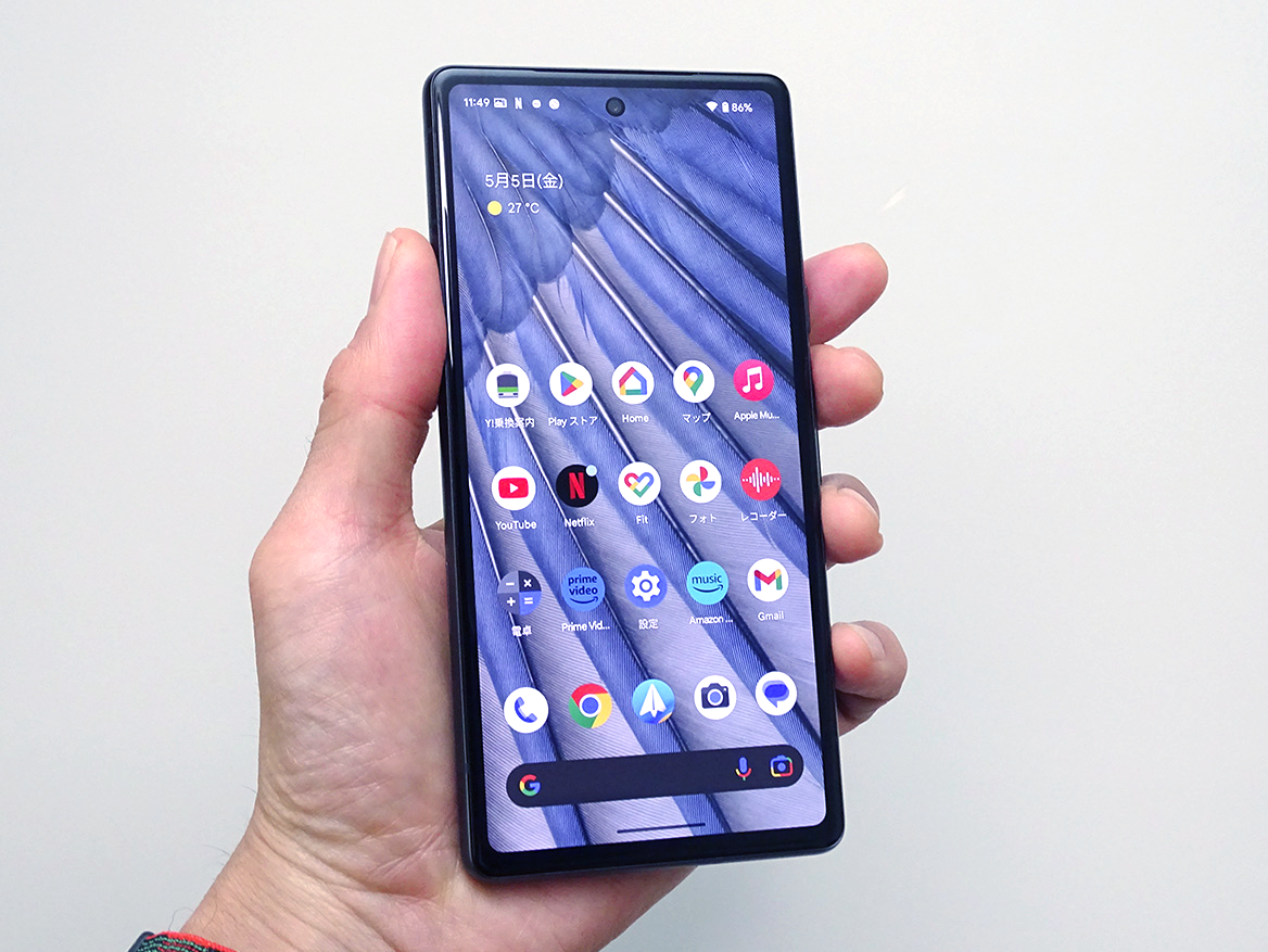 速報レビュー】Google Pixel 7aは出し惜しみない高性能スマホ