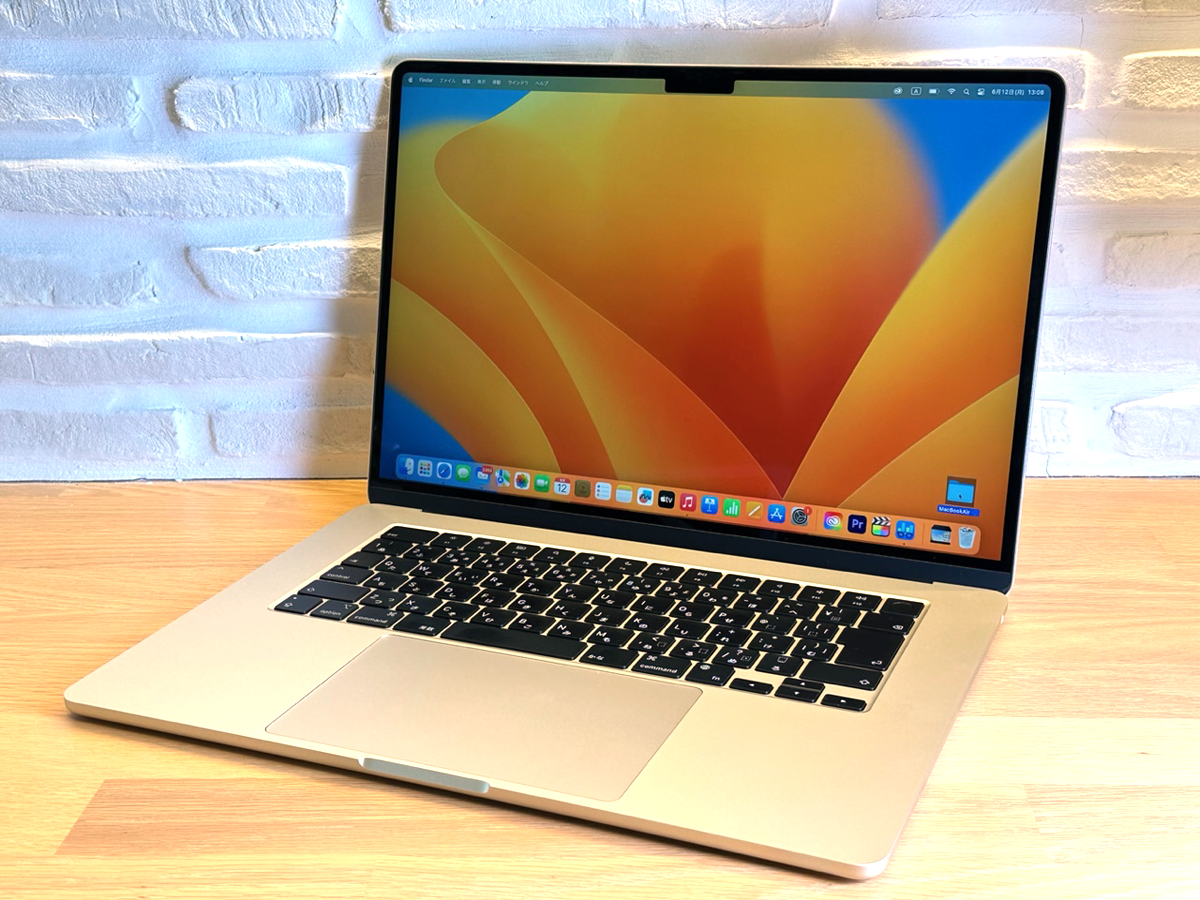 レビュー】MacBook Air 15インチ「大画面・薄く・軽い」3拍子が絶妙な 