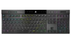 わずか11～17mmの超薄型メカニカルゲーミングキーボード「CORSAIR K100 AIR WIRELESS」