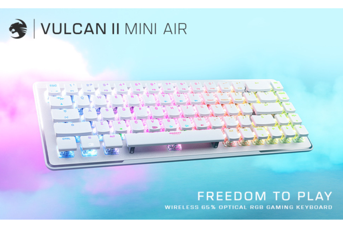 SB C&S、ROCCATの最新ワイヤレスゲーミングキーボード「Vulcan II Mini Air」先行販売