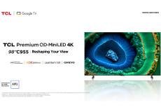 TCL、98型の大型液晶テレビ「98C955」予約受付を開始