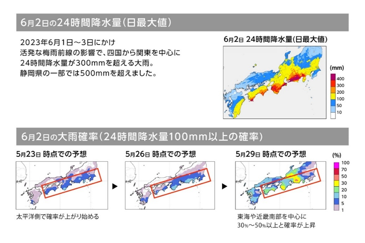 日本気象協会、大雨や強風・暴風確率、降雪のリスク予測APIを提供