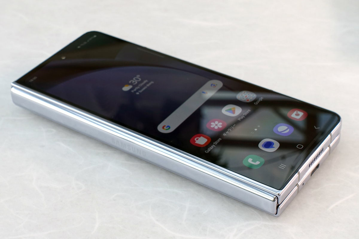 ヒンジ進化で閉じたときの隙間がなくなった「Galaxy Z Fold5」を早速