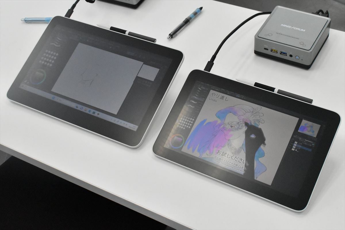 Wacom One ワコム液タブ 13インチ/サンダーボルトコード付けられます 