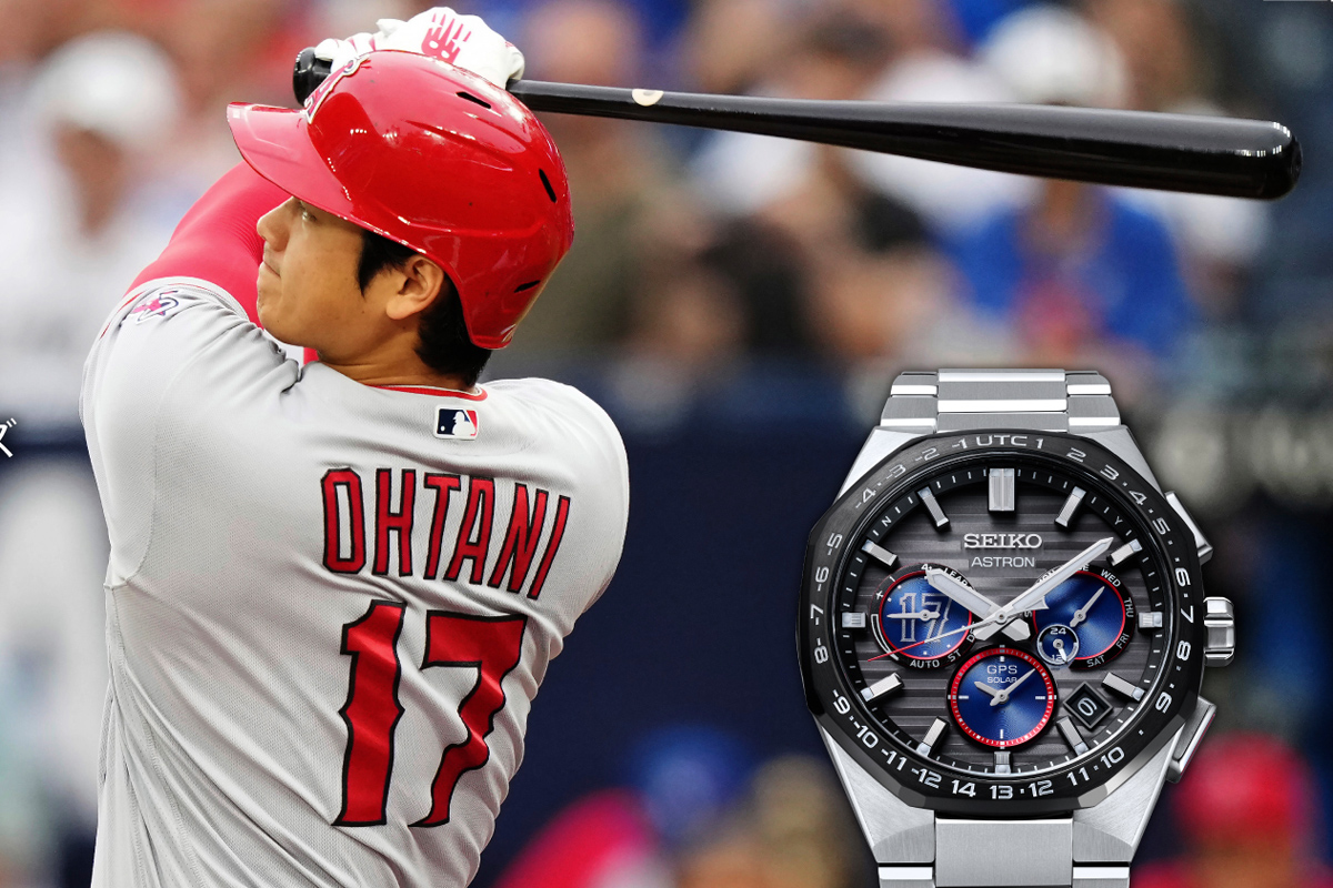 セイコー アストロン、大谷翔平選手の“心身の強さ”を表現した限定 