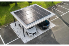 太陽光発電設備が搭載可能なカーポート「DA SOLAR CARPORT」