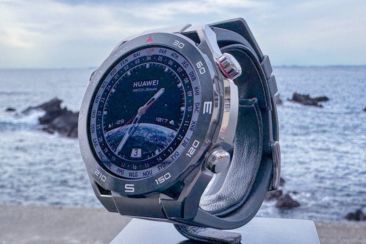 新色「HUAWEI WATCH Ultimate」ゴルファーとダイバーにとって最高の
