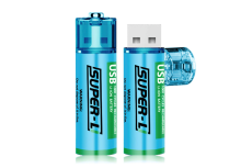 Gloture、充電ケーブル不要の乾電池型バッテリー「USBattery Super」
