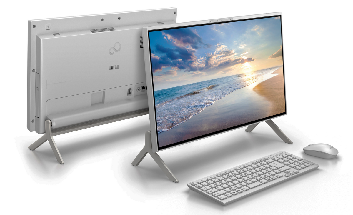 FUJITSU 23.8型オールインワンデスクトップPC (TVチューナー付き