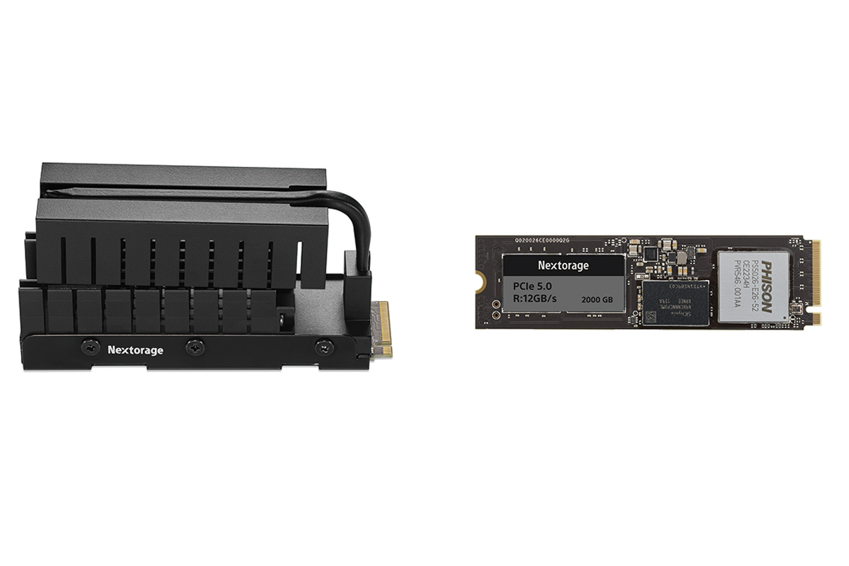 Nextorage、リード毎秒12GBのPCIe 5.0対応M.2 SSD「Xシリーズ」