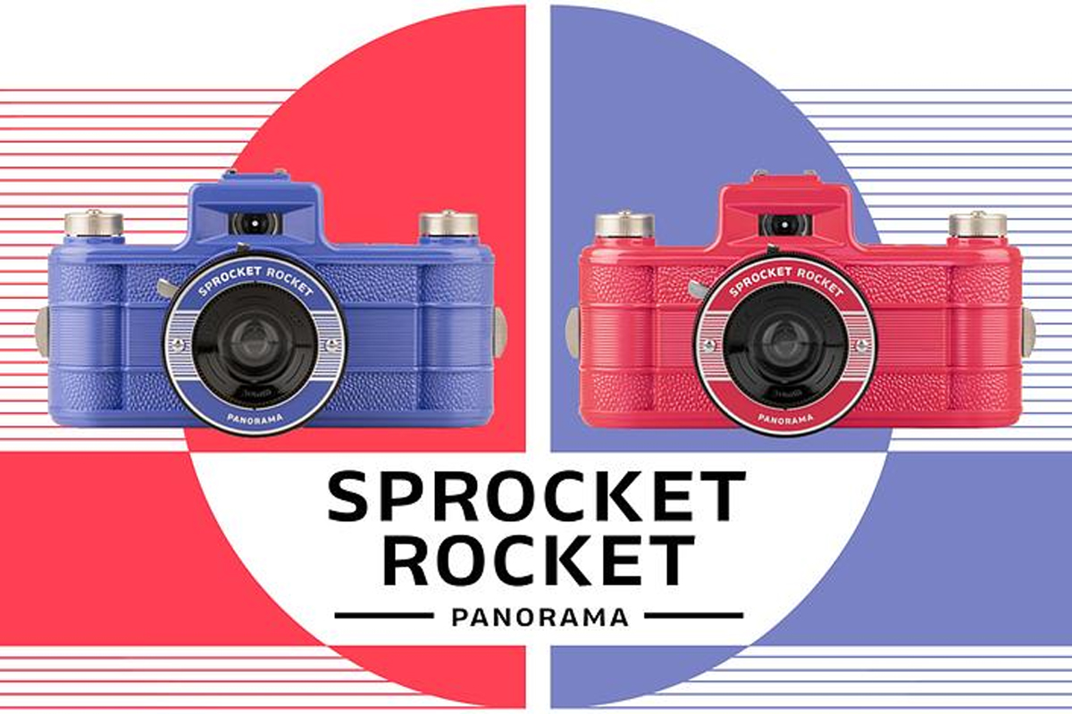 超ワイドなパノラマが撮れるSprocket Rocketに赤と青の新色追加