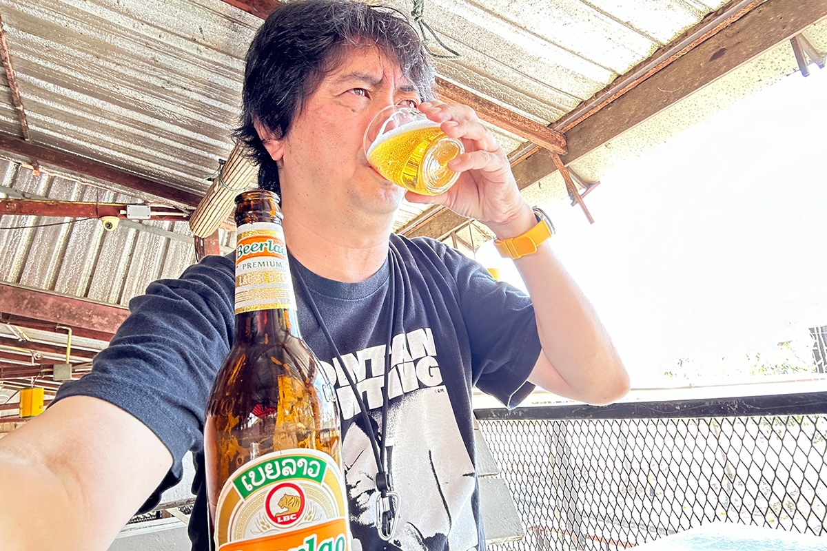 ラオス BEER LAO 営業用看板 ラオス ビール ビアラオ（寮都産業株式 