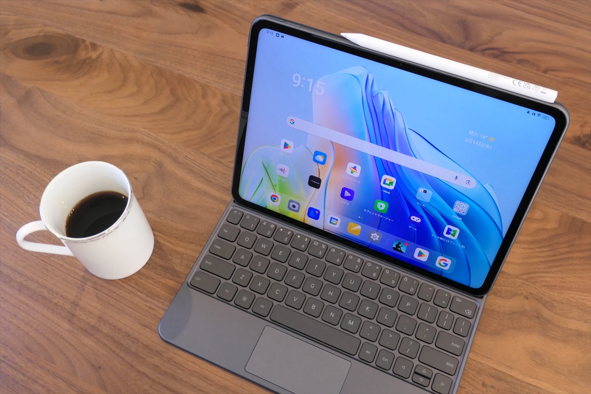 ハイエンドAndroidタブ「OPPO Pad 2」はフル装備で使うと利便性が格段