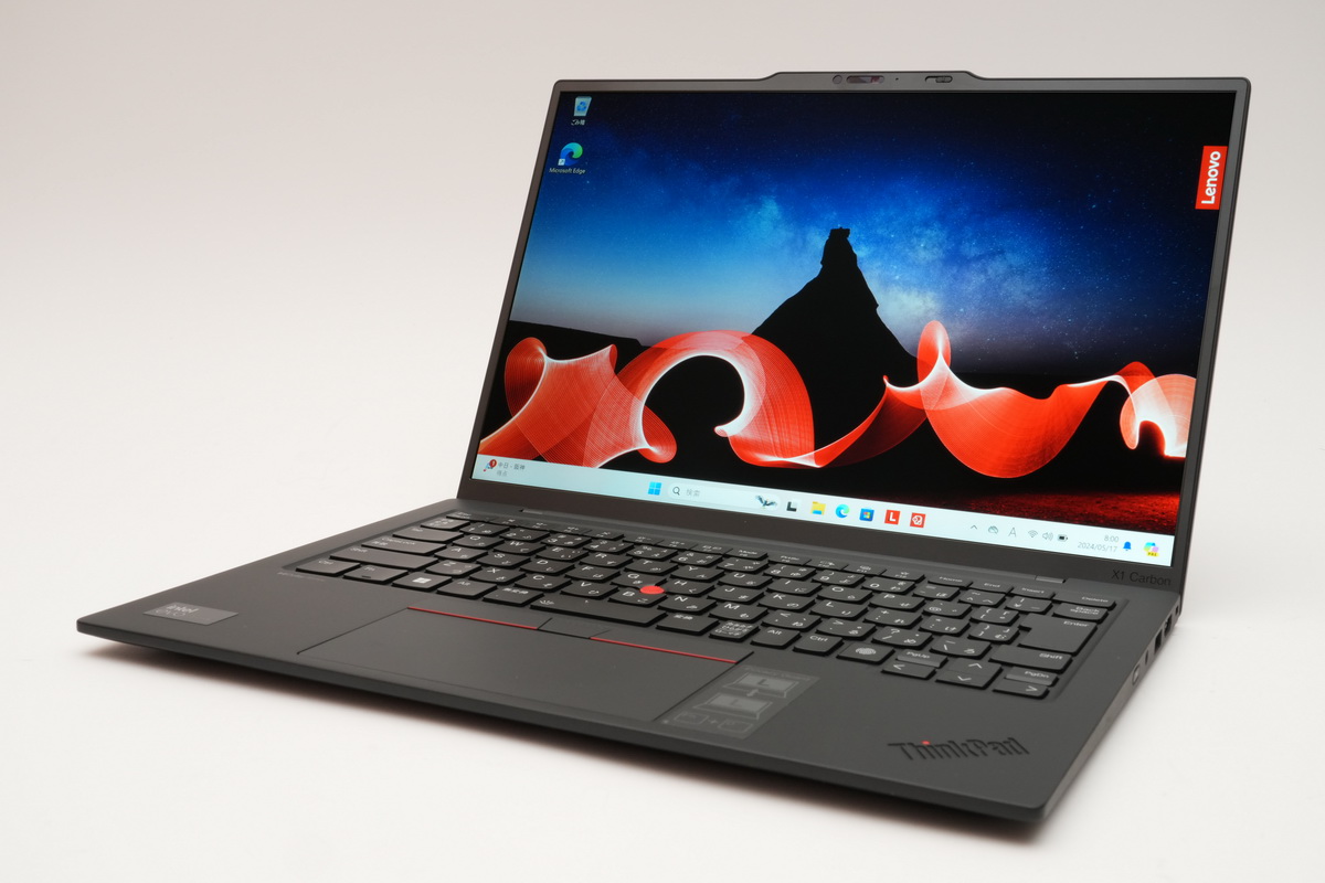 ついにCore Ultra搭載のフラッグシップノート「ThinkPad X1 Carbon