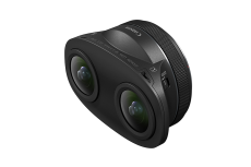 APS-C対応の3D VR映像撮影専用レンズ「RF-S3.9mm F3.5 STM DUAL FISHEYE」