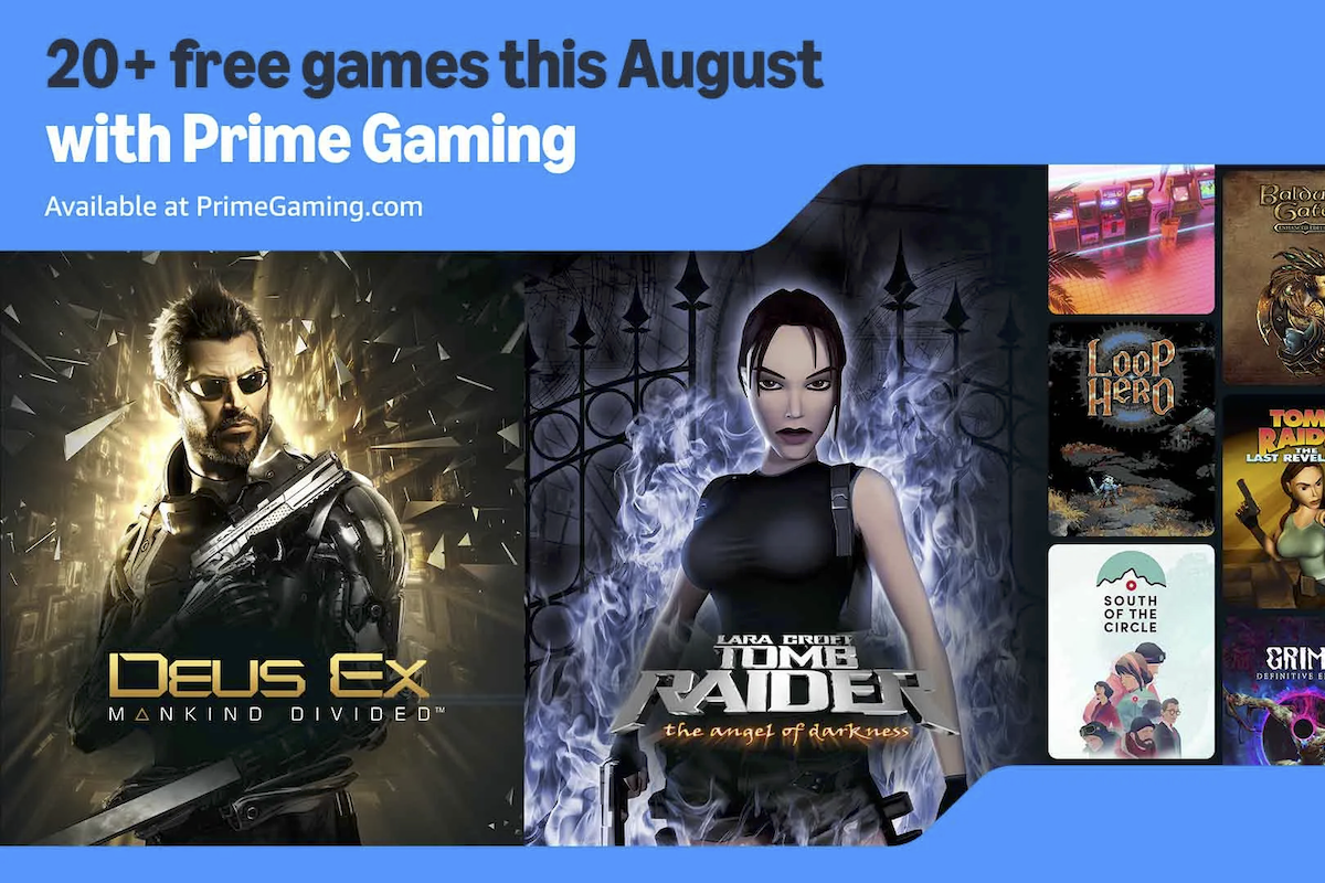 【無料ゲーム】アマゾン「Prime Gaming」2024年8月の特典はこれだ