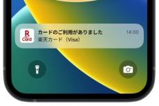 楽天カード、利用内容をリアルタイム通知可能に　不正利用も早くわかる