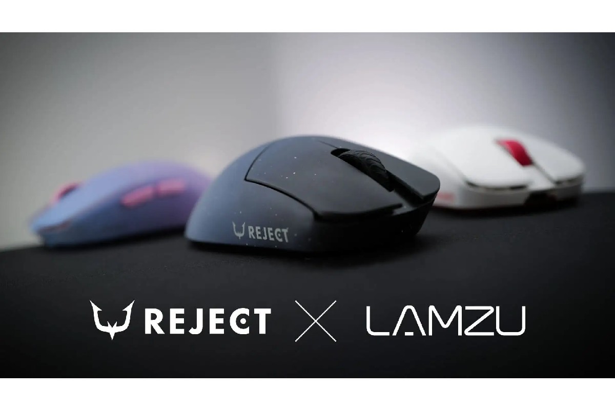 eスポーツチーム「REJECT」と「LAMZU」のプロ仕様コラボゲーミングマウスが登場