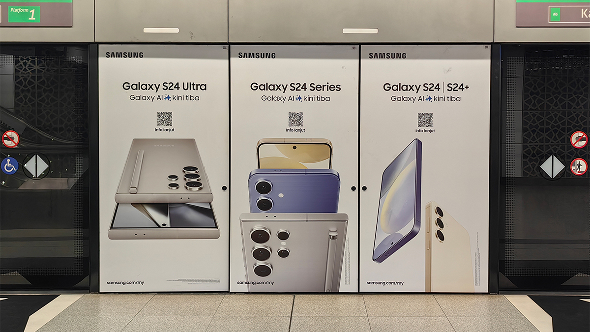 駅名ごとGalaxy！ クアラルンプールの「Samsung Galaxy駅」がスゴすぎた！