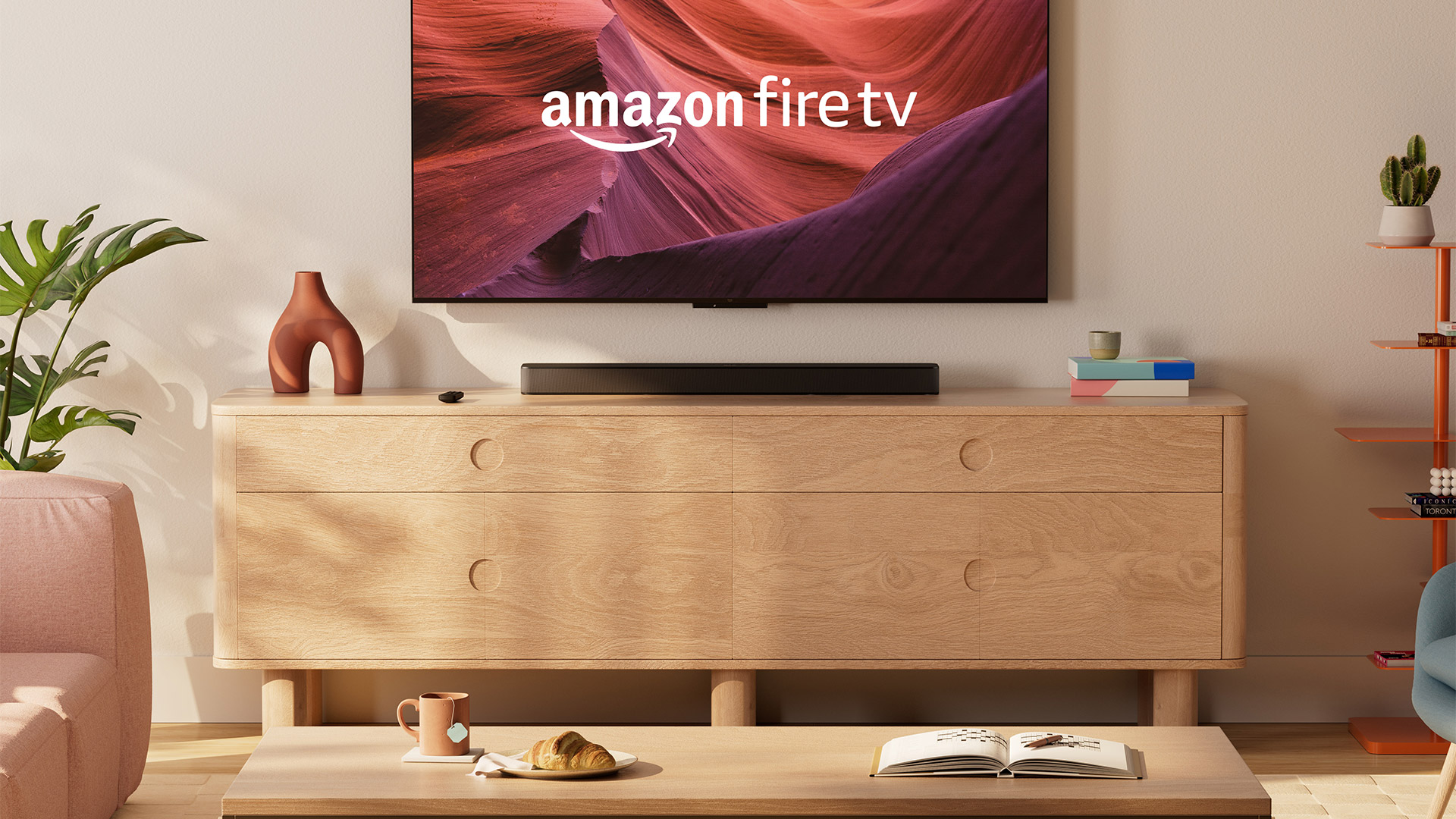 アマゾンからサウンドバー「Fire TV Soundbar Plus」が12月16日発売！ 今なら8000円引き