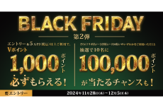 三井住友カード、必ず1000ポイントもらえるブラックフライデーキャンペーン