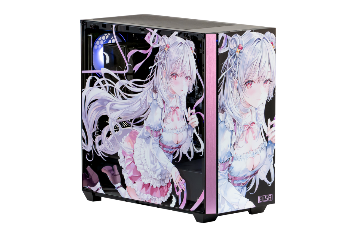 人気イラストレーターとのコラボPC、ELSA GALUDA-D Hiyori Editionにブラック筐体が登場