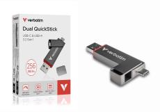 USB-CとUSB-Aに両対応、スマホでもPCでも便利なスティック型SSD「Dual QuickStick」発表