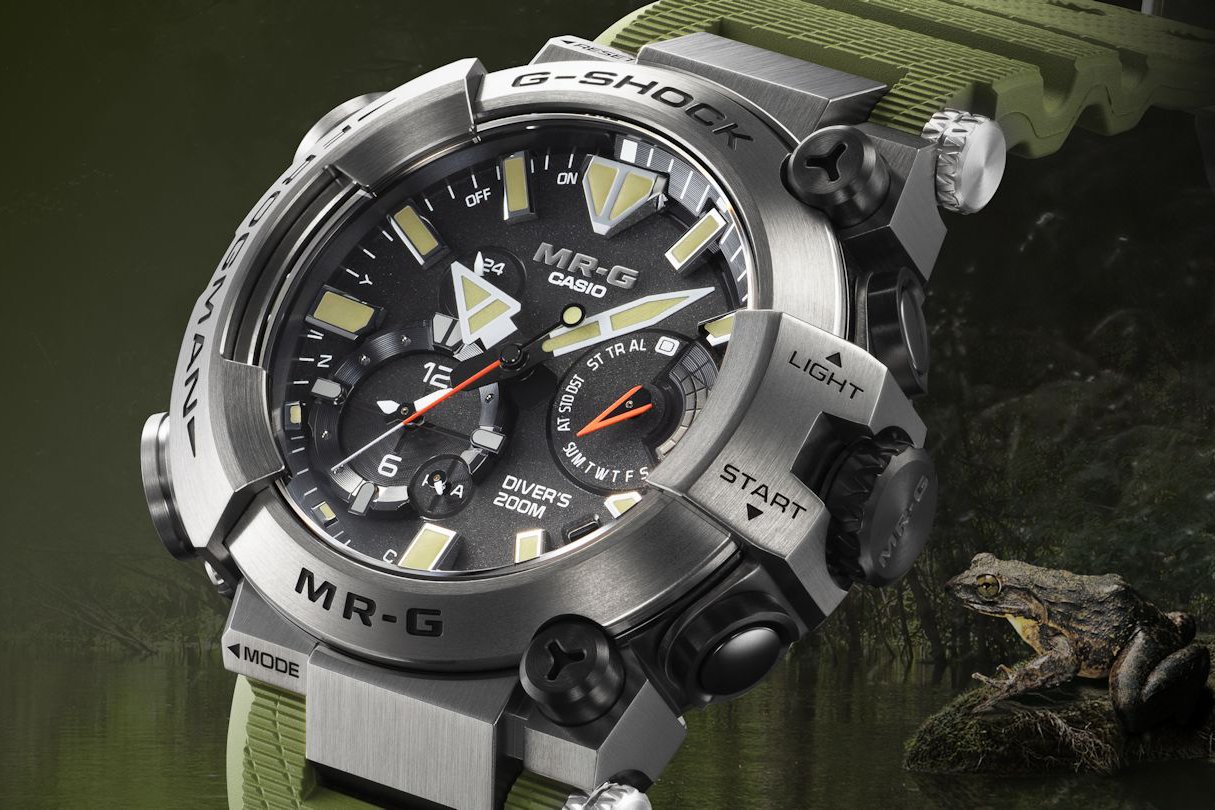 G-SHOCK最強ダイバーズ誕生！ ゴライアスガエル「FROGMAN」57万2000円