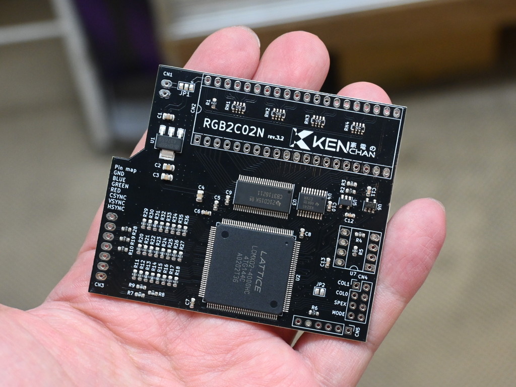ファミコンをRGB化＆スプライト強化できる基板「RGB2C02N」｜Infoseek