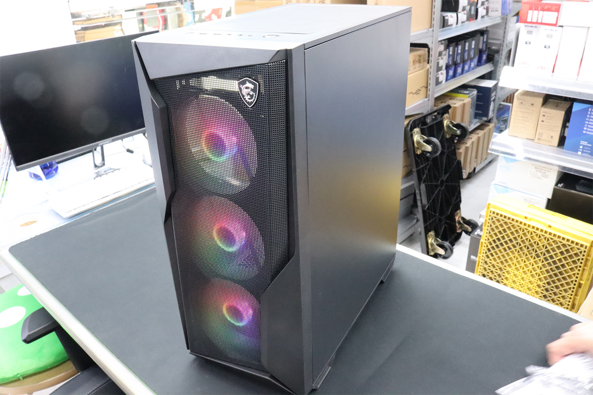 えっ！ RGB LEDファンを4基搭載でこの価格！？ MSIのコスパ抜群PC