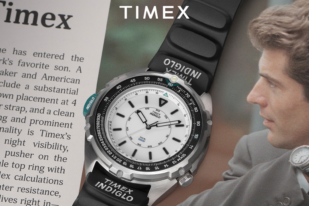 JFKジュニアが愛した「名もなきTIMEX」が復刻！ 90年代の息吹を