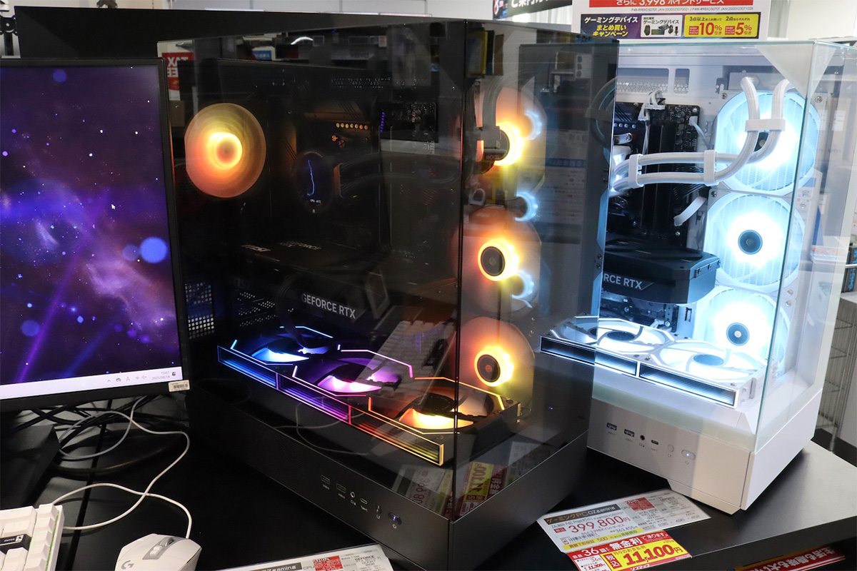 x*a様 ゲーミングパソコン ゲーミングPC ZEFT R66L | BTOパソコン通販 パソコンショップSEVEN Windowsデスクトップ