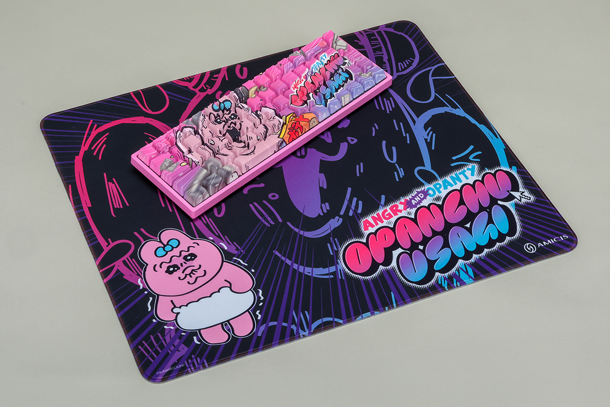 デザインはおぱんちゅうさぎ、性能はガチなゲーミングキーボード