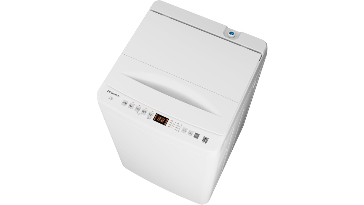時短洗濯14分】ハイセンス全自動洗濯機「HW-K70J」、Amazon