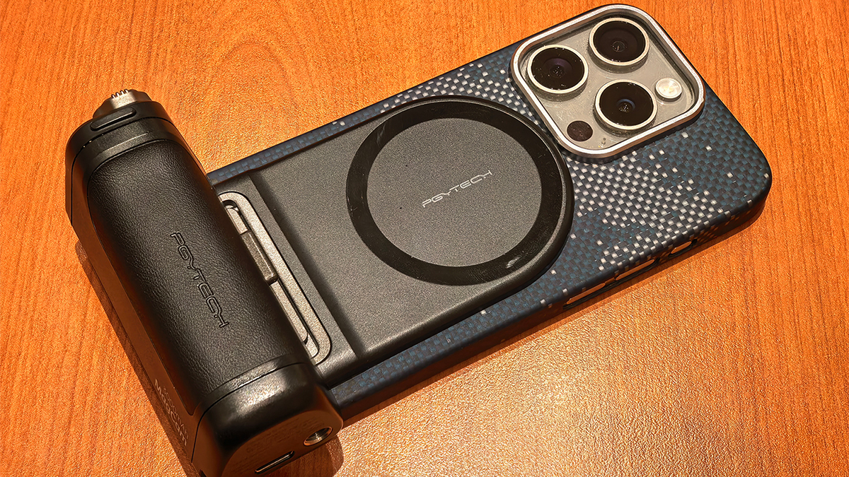 PGYTECH MagCam スマートフォン グリップ ライトセット ブラック PGYTECH MagCam スマートフォン グリップ ライトセット ブラック