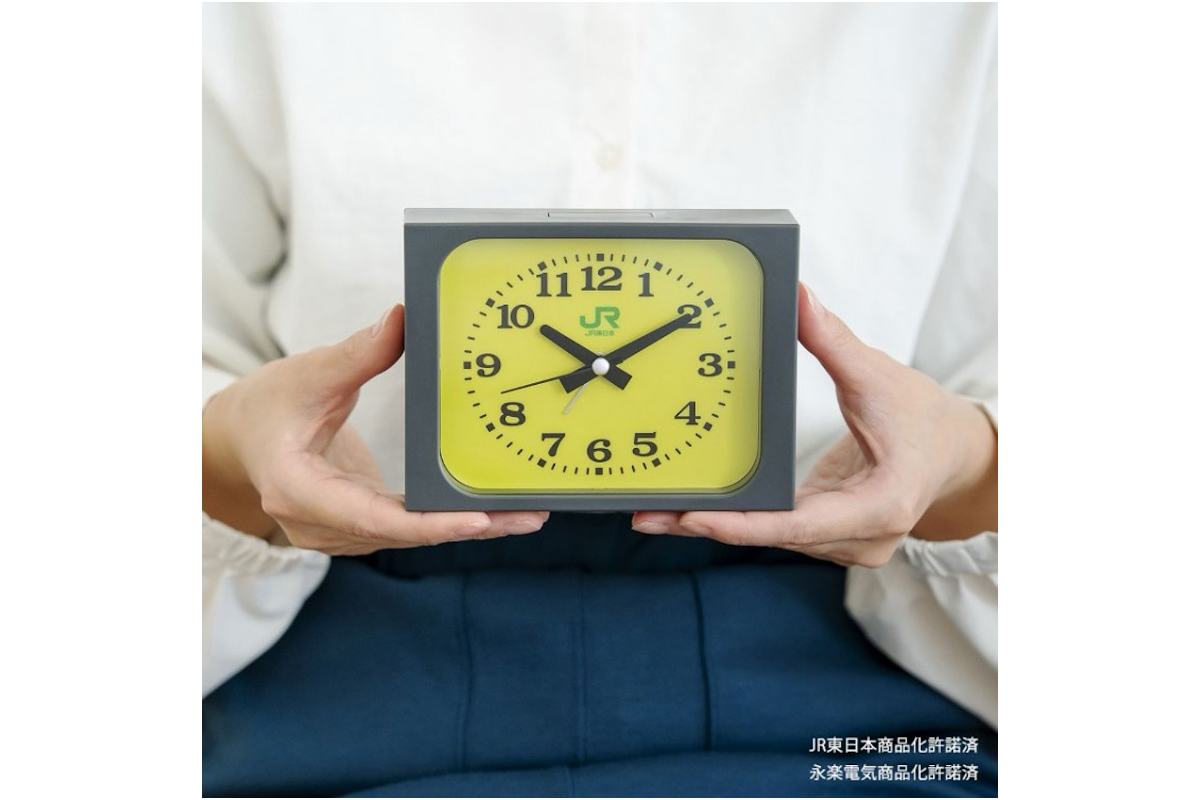 JR東日本の“駅時計”が目覚ましに！ あなたも布団から定刻発車